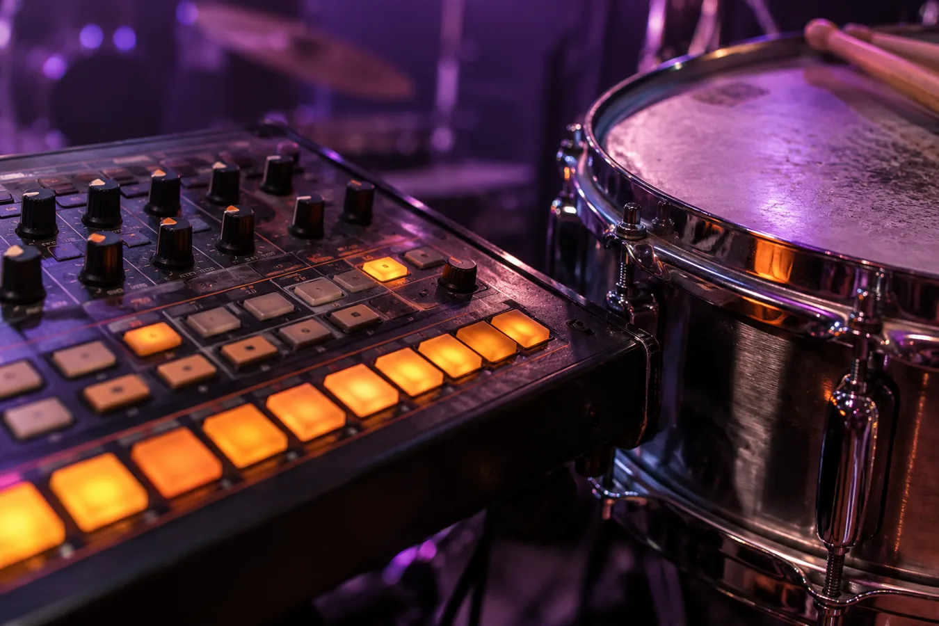 Two Melodies Competing for Attention