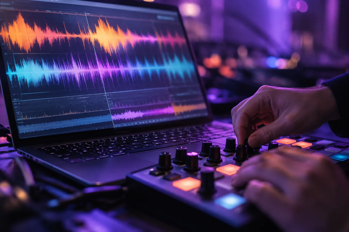 Dual Lead Motifs Overcrowding High-Mids Controller Interface
