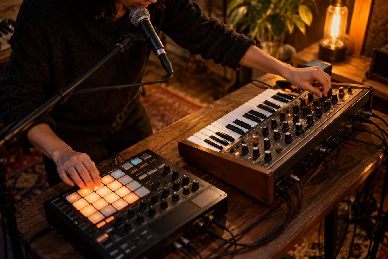 Vocal Space During a Live Transition