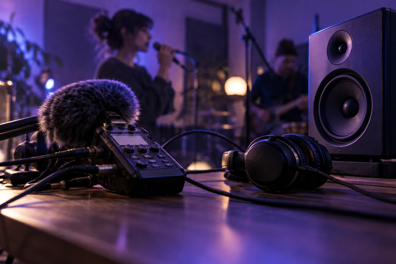 Vocal Space During a Live Transition