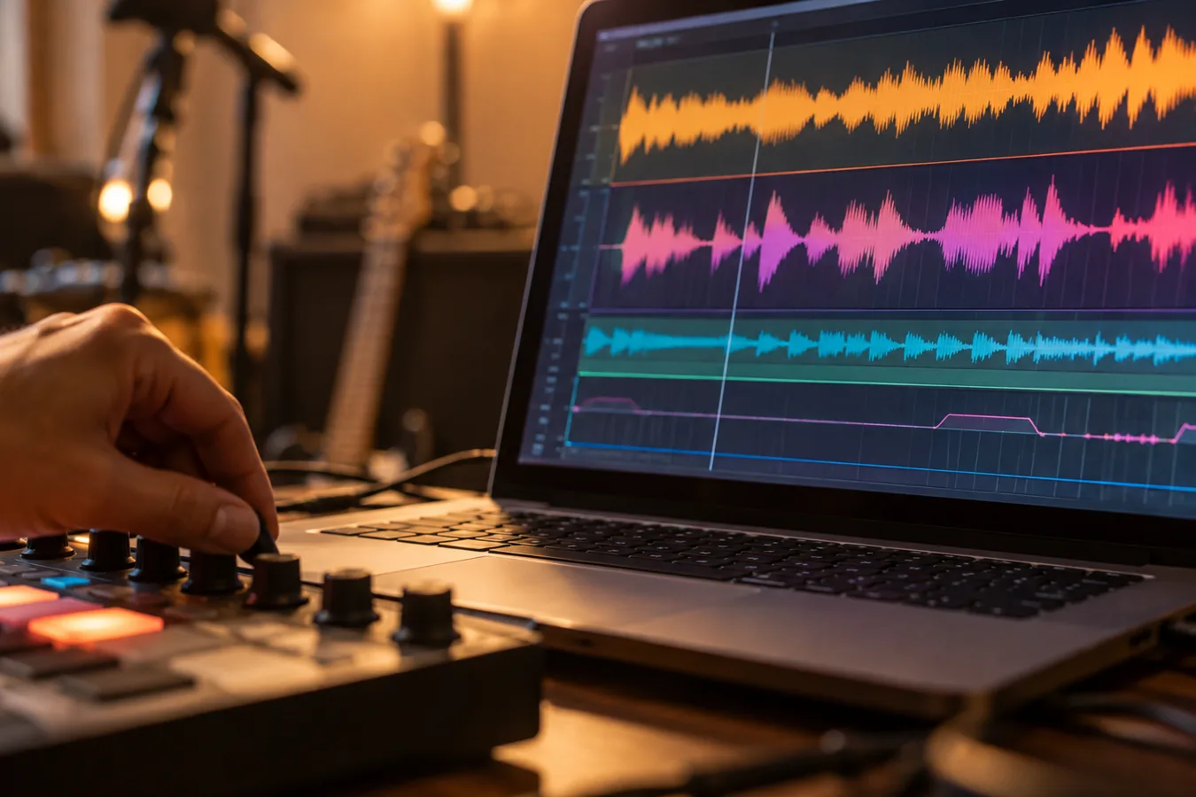 Vocal Space During a Live Transition