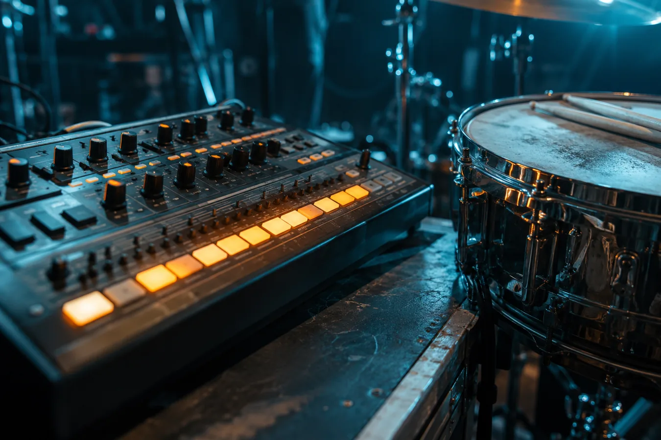 Percussive Isolation During 32-Bar Builds